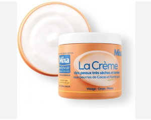 Creme beurre de Karite et cacao Mixa