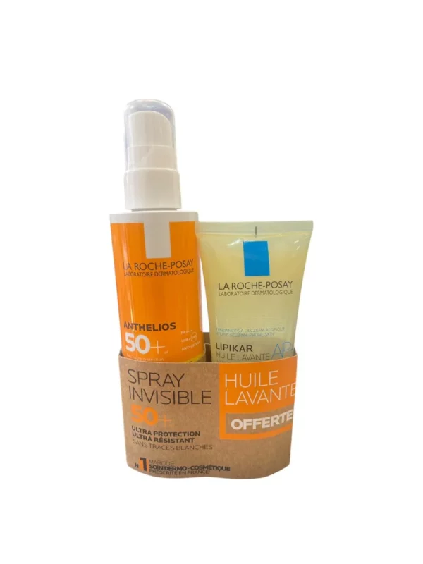 Spray Invisible la Roche-Posay + Huile lavante Offerte