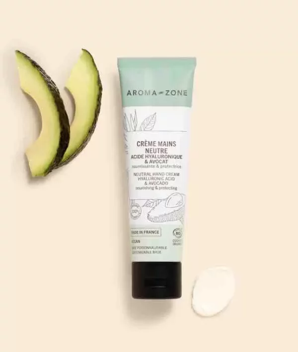 aro Creme mains Neutre Acide hyalu avocat Aroma Zone