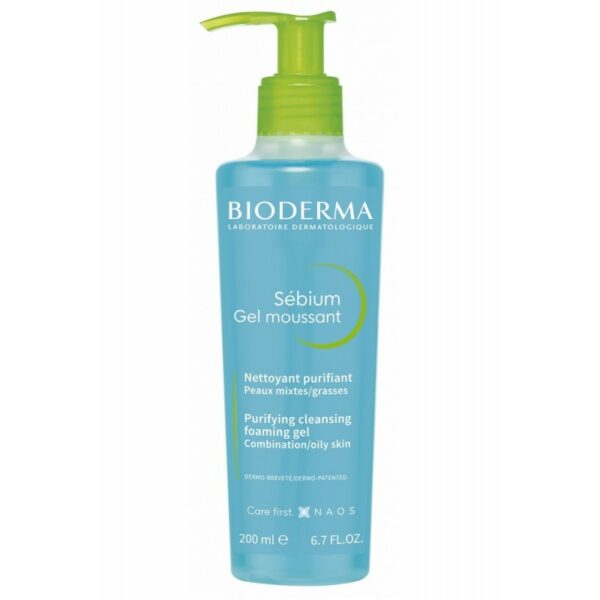 bioderma-sebium200 Gel moussant Sébium 200ml Bioderma