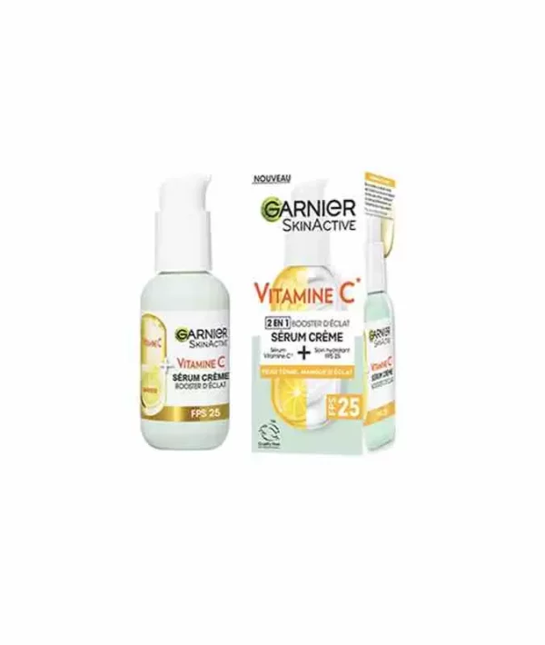 gar2 Creme Serum Glow boosting SkinActive Garnier