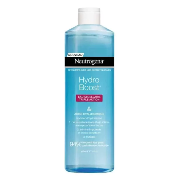 micellaires-triple-actions-waterproof-Hydro-Boost Eau micellaire Neutrogena