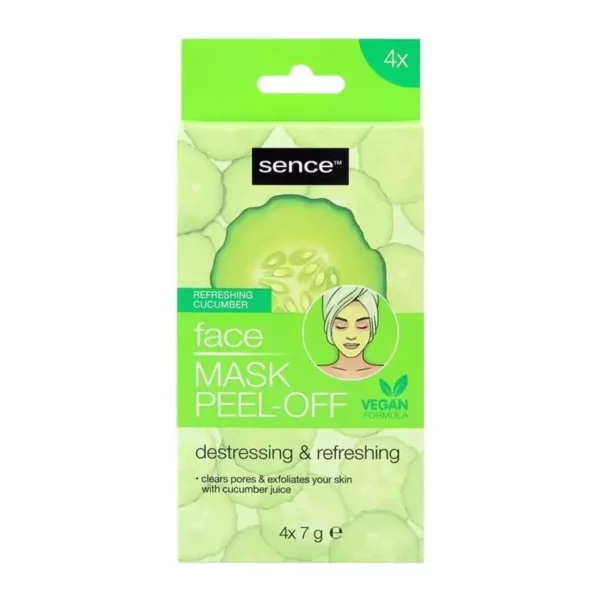 sence-masq-peel-off-concombre-4pcs Masque Concombre Peel Off Sence