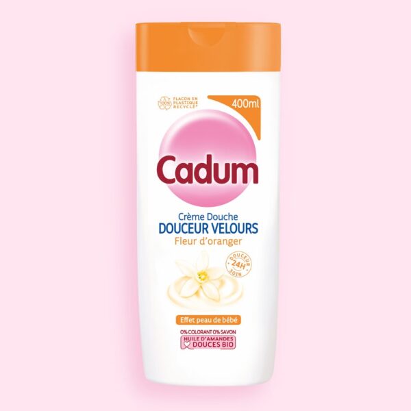 CADUM Crème Douche Douceur Velours Fleur D'Oranger