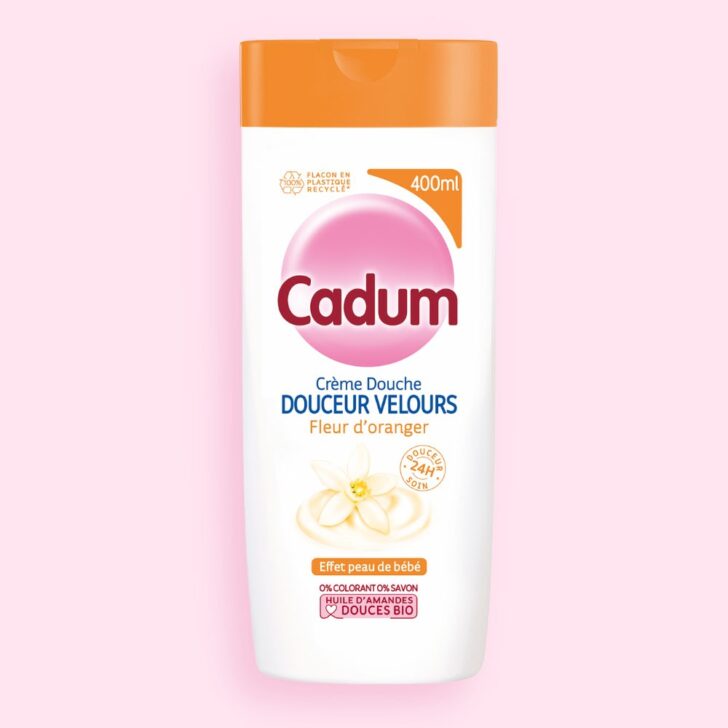 CADUM Crème Douche Douceur Velours Fleur D'Oranger