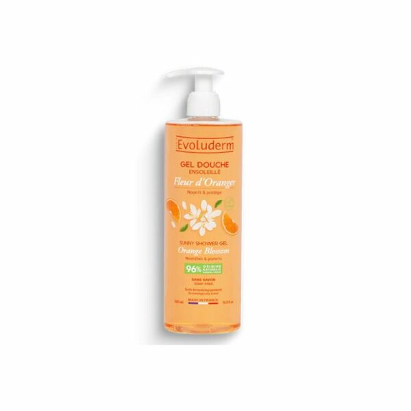 Gel de douche fleur d'oranger Evoluderm