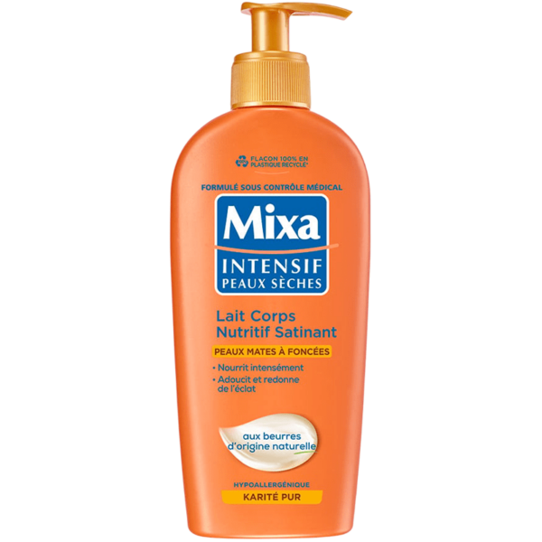 Lait de corps nutritif satinant Mixa 400ml