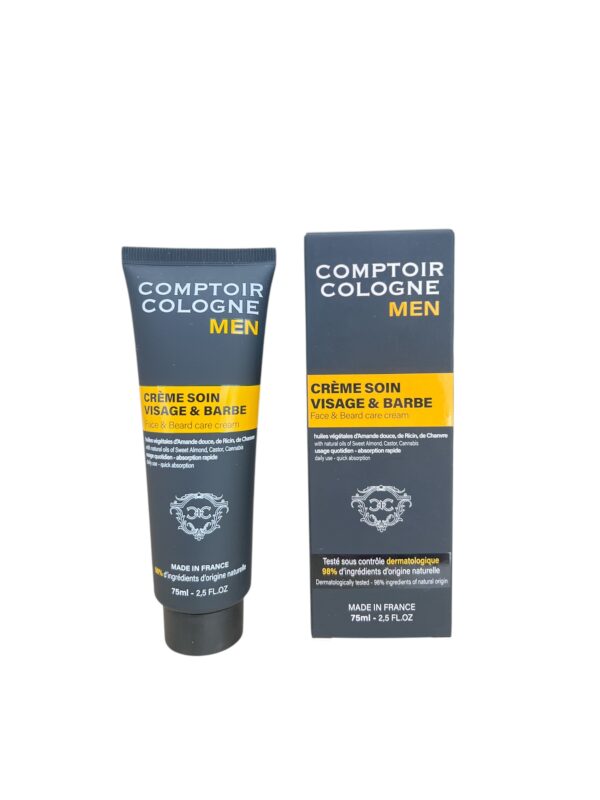 Créme soin visage & barbe Comptoir Cologne Men