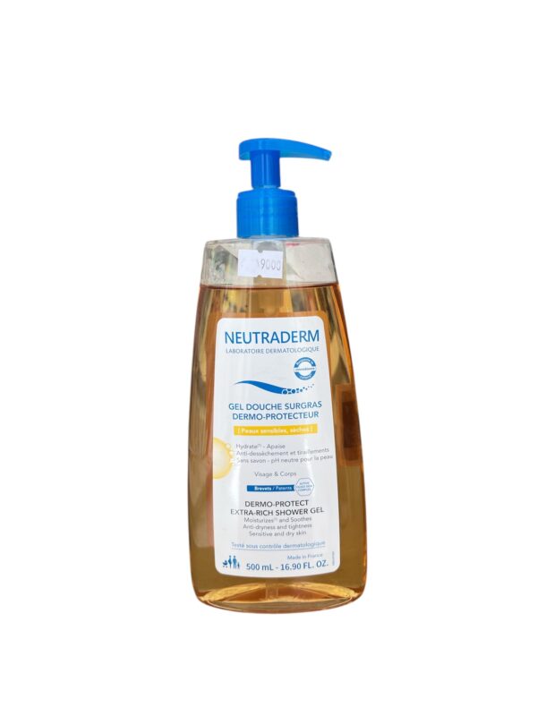 Gel douche surgras dermo-protecteur Neutraderm 500ml