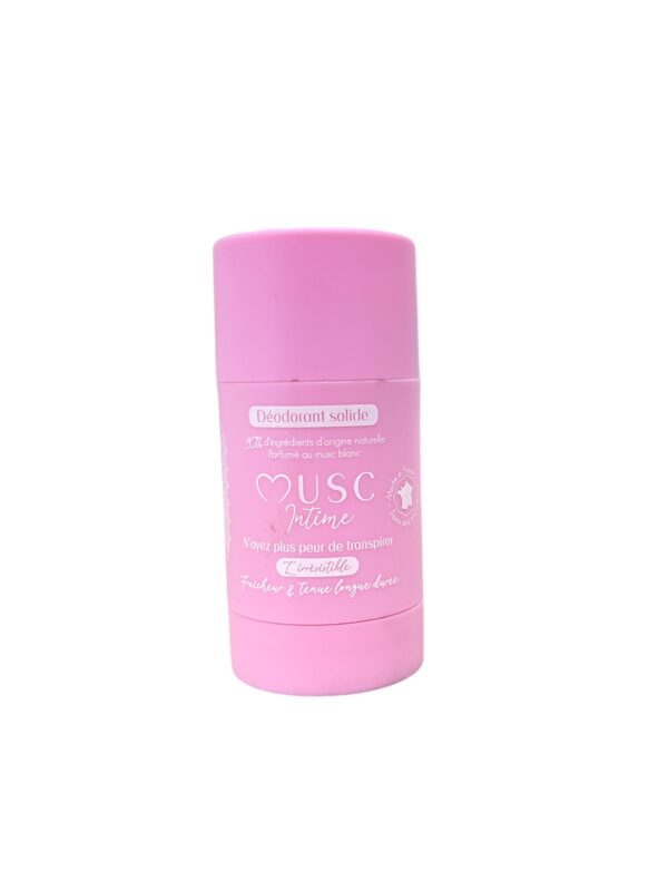 Déodorant solide Musc intime