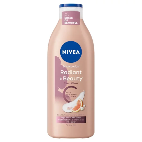 Lait radiant & beauty Nivea 400ml