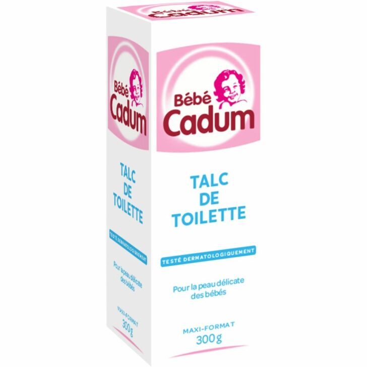 Talc de toilette Cadum