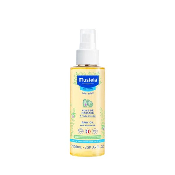 Huile de massage avocat Mustela 100ml
