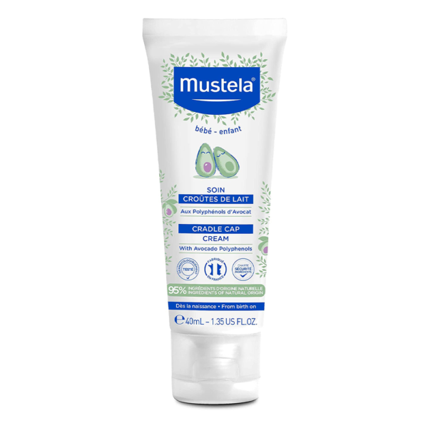 Soin éclat croûtes de lait Mustela