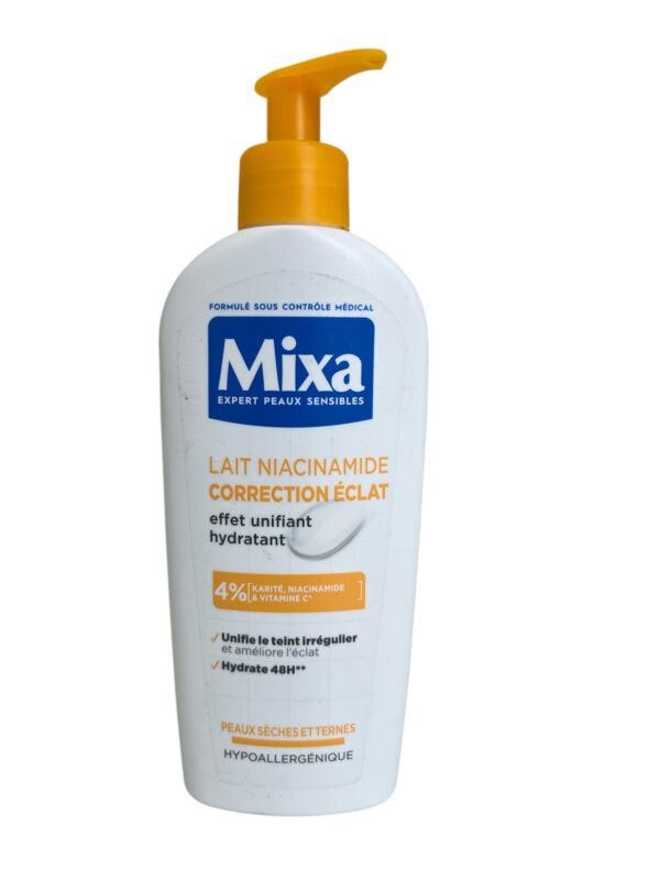Lait Mixa à là Niacinamide