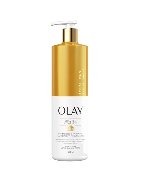 OLAY Lotion pour le corps et les mains revitalisante et hydratante Olay avec vitamine C